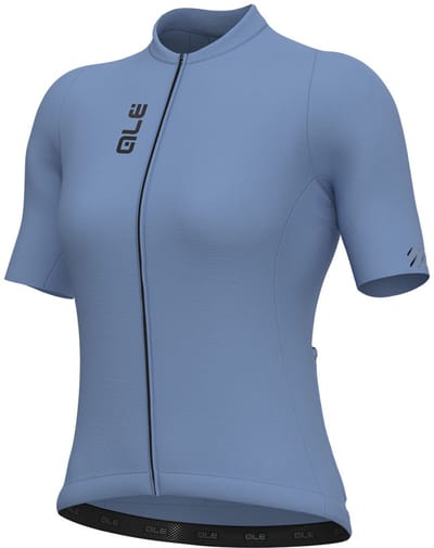 Ale Pragma Color Block Korte Mouw Wielertrui Blauw 2XS Vrouw