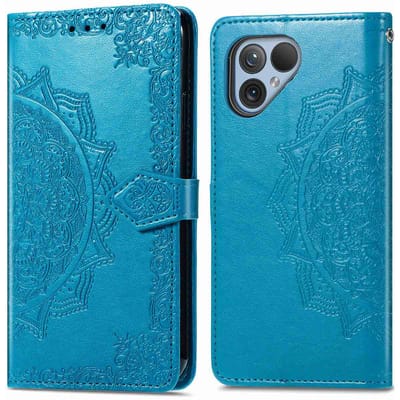 imoshion Hoesje - Geschikt voor Fairphone 5 - Mandala Bookcase - Turquoise