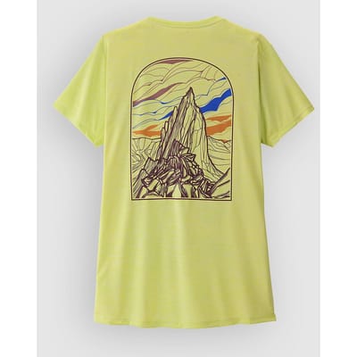 Patagonia Cap Cool Daily - Cloud Crag T-Shirt groen