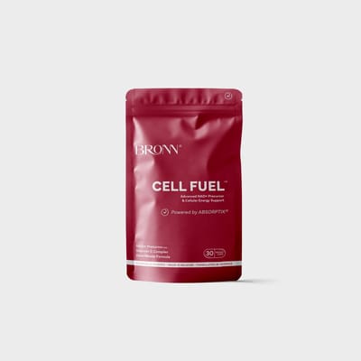 BRONN CELL FUEL™ - NAD+ Supplement - Nicotinamide Riboside (NR) 300mg + Vitamine C - Celbescherming & Energie - 30 Capsules