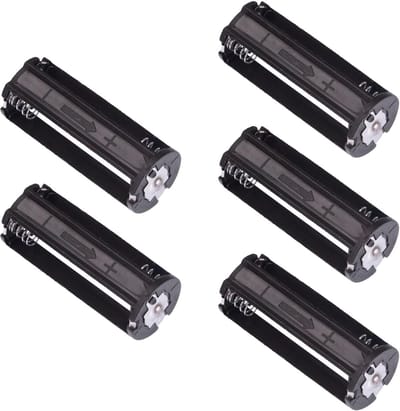 Batterijhouder AAA - Cilinder Houder - Zaklamp Voeding - Open Stijl Ontwerp - 7x9x2 cm