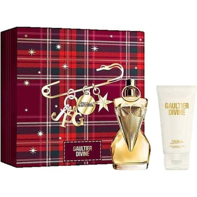 Gaultier Divine Eau De Parfum 50 ml Gift Set Set – Fragrance Gift Set, Long-Lasting, For Women, Salty Floral, Gold, Suitable For Holiday Gifting