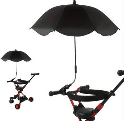 Livano Strandparaplu - Extra Sterke Parasol - Winddicht Paraplu - Strand - Outdoor - UV Bescherming - Zwart
