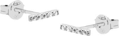 Karma Oorbellen Zirconia Diana | Zilver