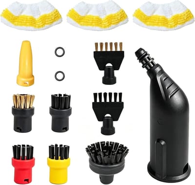 Dailygoods - 14-delige Accessoireset voor Kärcher Stoomreiniger - Voor SC1-SC5