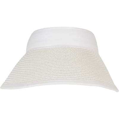 Urban Classics - Logo Bast Visor/zonneklep - Wit