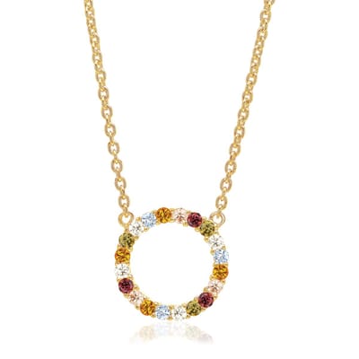 SIF JAKOBS JEWELLERY BIELLA GRANDE NECKLACE SJ-C338-1-ACZ-YG