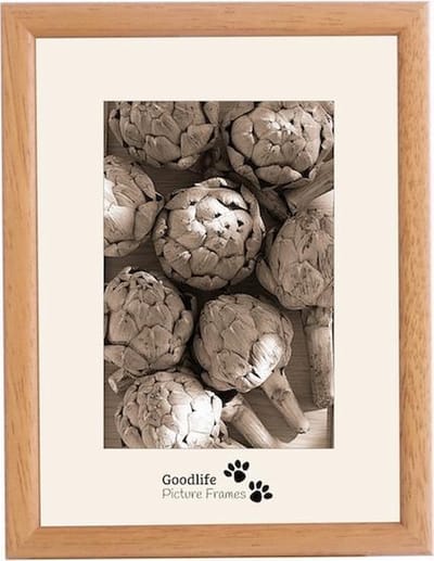 Fotolijst Merano 40X50 Eik - Normaal glas - 12 mm breed profiel - Goodlife Picture Frames
