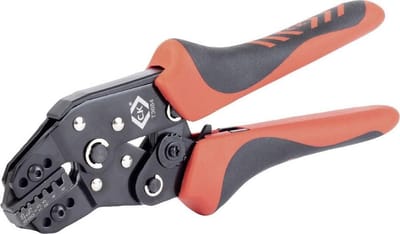 Professionele Ratel Krimptang voor Adereindhulzen 0,25-6mm²