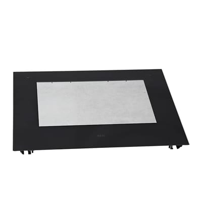 AEG voorste glas, zwart, AEG, 594x465mm 140242367641