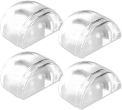 4 Stuks Deurstopper voor Vloeren en Muren Houders Antislip Wandbeschermers