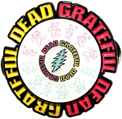Grateful Dead - Spinning Emblem - Pin