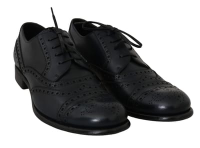 Leren Brogue Oxford Schoenen Wingtip Model