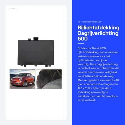 Dailygoods- Rijlichtafdekking 2015 - DRL-afdekking - Wielkastafdekking - Dagrijlichtmodules - Deur - Toegangsplug 71752114