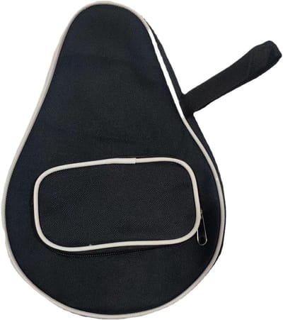Tafeltennisrackethoes - Peddeltas Beschermhoes - Sportuitrusting Opslag - Robuuste Polyester Constructie - 29 x 19 cm - Meerkleurig