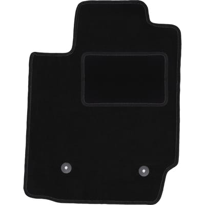 Bestuurdersmat zwart voor: Toyota Corolla E12 / E13 hatchback, stationwagen, sedan (2002-2007)
