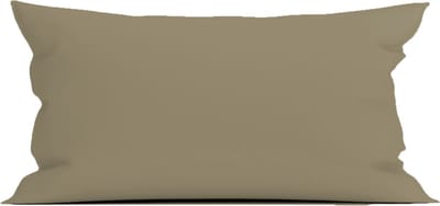 Yellow Kussensloop Percale - Kussenhoes van 40x80 cm - 1 stuk - 100% Katoen-Perkal - Natural