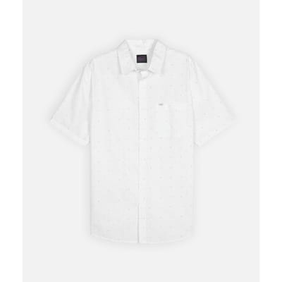 Overhemd Lange Mouw Oxbow Shirt met korte mouwen MICROMO