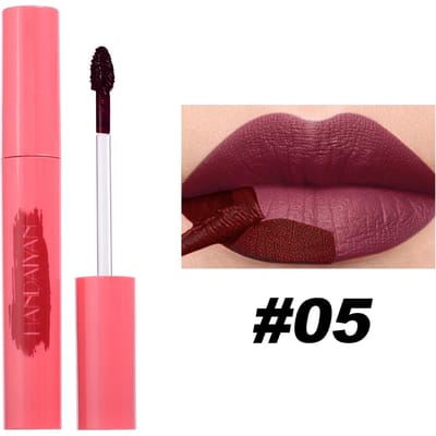 Matte lippenstiften Peel Off Tattoo Lipgloss Waterproof Velvet Lip Tint Niet gemakkelijk te vervagen Lip Glaze Cosmetica brown