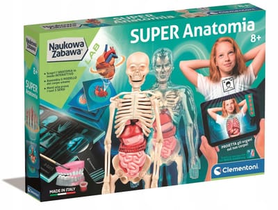 Clementoni Super Anatomie: Leerzaam Ontdekkingsspel voor Kinderen