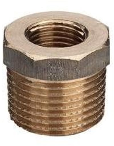 Viega draadfitting met 2 aansluiting 3241, brons, verl ri verloopring 1 bu. x 3/8 bi.
