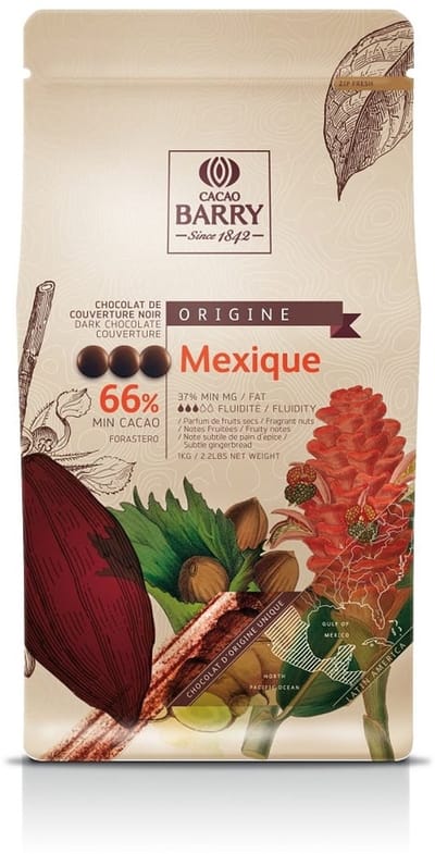 Cacao Barry Callets origine mexique - Zak 1 kilo