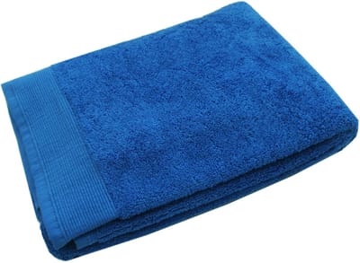 Blanc des Vosges Luxe Badlaken Uni - bleu royal - 70x140 cm - 100% microkatoen - 600 g/m²
