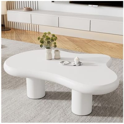 MODFU Gestoffeerd Dagbed 140x200 cm – Fluweel beige – Mid-century design – Omkeerbare rugleuning – 250 kg