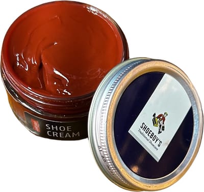Shoeboy's Shoe cream pot - Schoencreme voor hoogwaardige soorten gladleer - 50ml - (091) Baksteen
