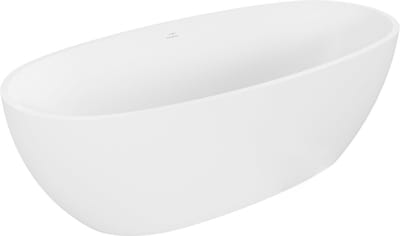 Mexen Torino vrijstaande badkuip van composiet 155 x 78 , wit mat - 57271557800