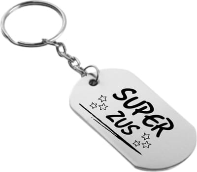 Akyol - super zus sleutelhanger - Zus - familie - cadeau - 54 x 29mm