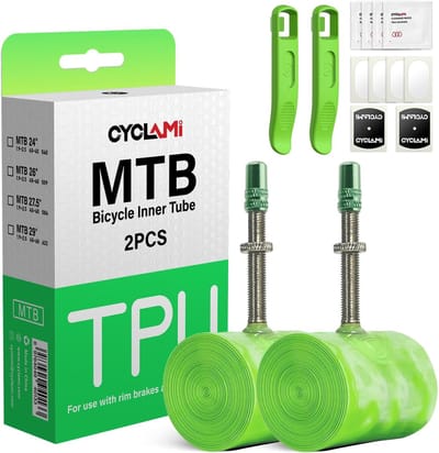 Fietsbinnenband TPU - Reserveband Mountainbike - Banden Repareren - Inclusief Reparatieset - 26 x 1.90-2.125