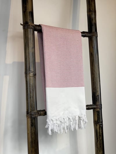 Romana Products Telly Gain Hamamdoek - Baddoek - Strandlaken - Saunalaken - 100cm x 180cm - Rood