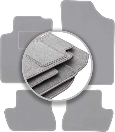 Automatten asgrijs voor: Citroen C3 Pluriel cabrio (2003-2010)