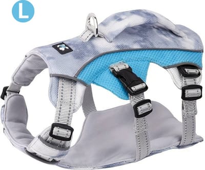 Bovista Koelvest Hond - Koelvesten - Verkoeling - Honden Kleding - Hondenkleding - Duurzaam - Donkerblauw - Maat L