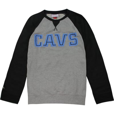 Mitchell & Ness Cleveland Cavaliers NBA Turf Fleece Crew Heren Pullover Sweatshirt