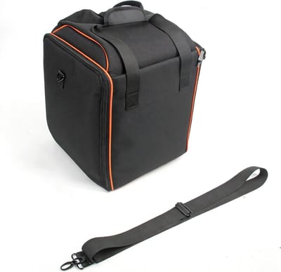 Draagtas voor Draagbare Luidsprekers, Reisopbergzak met Schouderriem en Georganiseerde Vakken, Geschikt voor Party Box Encore Essential en Essential 2