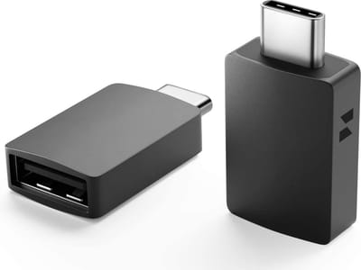 Staza® adapter OTG Converter USB 3.0 - USB C to USB A HUB - Verloop - Zwart