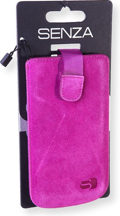 Senza Slide Leren Insteekhoes - XXL - Hot Pink