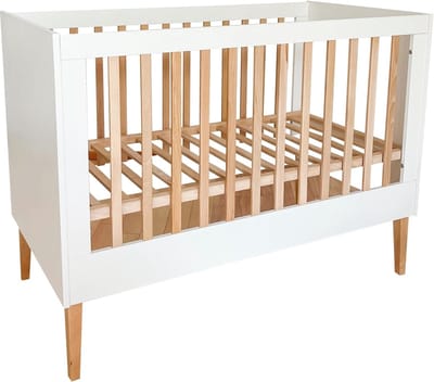 Evolutief Kinderbedje 120 x 60 cm voor Baby's - Compleet Kindermeubilair