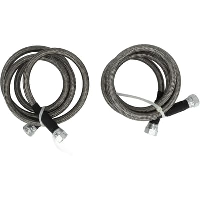 Kit de Raccords de Durite de Refroidisseur de Transmission 6AN Longueur 52 pouces Acier Inoxydable PVC pour TH350 700R4 TH400
