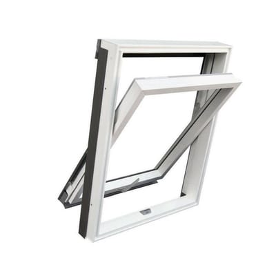PVC RoofLITE PRO actie dakraam C2A 55x78 HR ++ Inc gootstuk