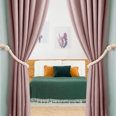 La'Moussawi ® Gordijnhouders Set van 4 met Magnetische Sluiting voor Stijlvolle Decoratie