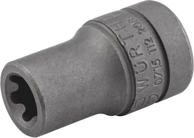 Wurth - 1/4 inch dopsleutel TX plus - 1/4 inch dopsleutel TX Plus Soort aandrijving Binnenvierkant Aansluiting E4