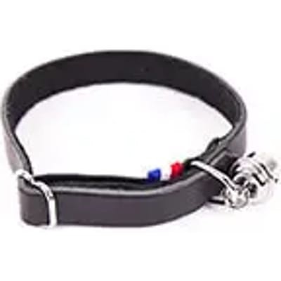 Kattenhalsband van viltleer Martin Sellier