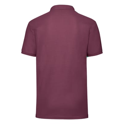 Fruit of the Loom Heren 65/35 Poloshirt (Bourgondië)