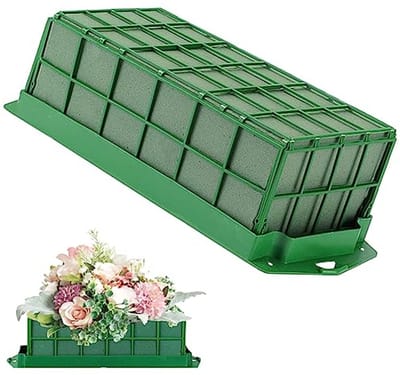 Bloembaksteen voor knutselen met houder en rooster - Perfect voor bruiloften en feesten