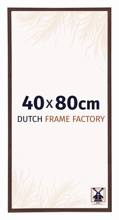 Fotolijst 40x80 cm - Kunststof - Bruin - Angers