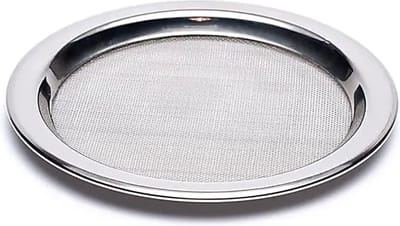 Wierook accessoires rvs zeef groot - 12.5 cm