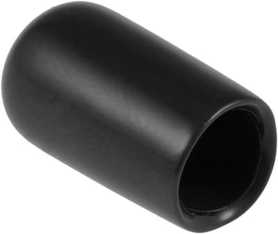 Rubberen Eindkappen - Vinyl Doppen - Bescherming Meubels - Flexibel Materiaal - 65 mm Binnendiameter - Zwart